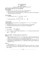 Download Đề và đáp án thi Đh khối B môn toán- đề số 4