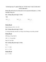 Chia số có bốn chữ số với số có một chữ số