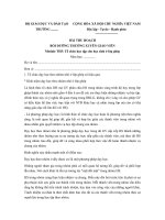 Bài thu hoạch bồi dưỡng thường xuyên module Tin học 5