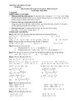 Đề cương ôn tập toán tuần-20-21-lớp-8