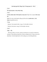 Ôn tập học kì I – Tiết 3