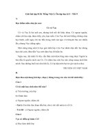 Ôn tập học kì I – Tiết 9