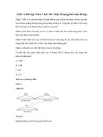 Bài 164: Một số dạng bài toán đã học