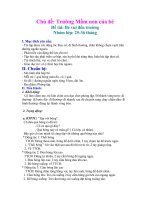 KHÁM PHÁ : BÉ VUI ĐẾN TRƯỜNG