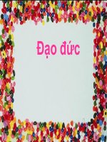 Đạo đức 2- Tuần 5+ 6: Gọn gàng và ngăn nắp