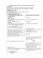 Tải Giáo án Toán lớp 3 bài 100: Phép cộng các số trong phạm vi 10 000 - Giáo án điện tử môn Toán lớp 3
