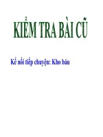 Kể chuyện 2 - Tuần 29 - Những quả đào