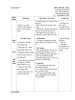 giáo án chính tuần 9 chủ đề gia đình: nhánh 