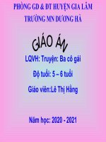 Truyện Ba cô gái