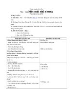 Tải Giáo án môn Chính tả lớp 3 bài 53 - Một mái nhà chung