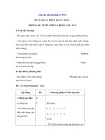 Tải Giáo án Thể dục lớp 2: Bài 6 - Quay phải, quay trái - Động tác vươn thở và tay