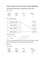 bài 3: Ôn tập các số đến 100000 (tiếp)