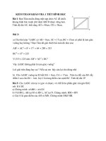 TOÁN 7_CHƯƠNG III: QUAN HỆ GIỮA CÁC YẾU TỐ TRONG TAM GIÁCCÁC ĐƯỜNG ĐỒNG QUY TRONG TAM GIÁC