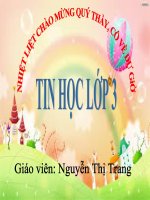 Tiểu học Đô thị Sài Đồng | Bài 7: Ôn tập gõ phím