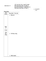 Giáo án tuần 15. Chủ đề nhánh 4: Nghề dịch vụ