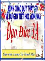 Tiết kiệm nguồn nước (Tuần 28)