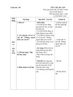 Giaos án tuần 8: những người thân yêu của bé