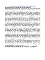 Kể một câu chuyện về tinh thần kiên trì, vượt khó mà em biết