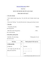 Tải Giáo án Thể dục lớp 2: Bài 47 - Đi nhanh chuyển sang chạy - Trò chơi: Kết bạn