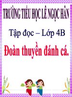 Tập đọc -Tuần 24 Đòan thuyền đánh cá