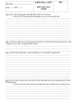 Ngữ văn 9 – Kiểm tra 1 tiết Văn học Trung đại - Website Trường THCS Phan Bội Châu - Đại Lộc - Quảng Nam