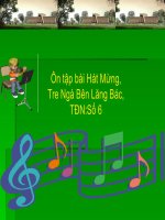 Lớp 5 - Âm nhạc - Tiết 23: Ôn tập 2 bài hát: Hát mừng và Tre ngà bên lăng Bác