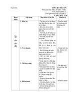 GIÁO ÁN CHỦ NHIỆM BÁC HỒ VỚI CÁC CHÁU THIẾU NHI (GIÁO ÁN THI CNTT - HẰNG)