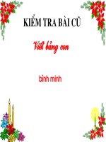 Tuần 15 - Bài 60: om, am