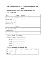 bài 15: Viết số tự nhiên trong hệ thập phân