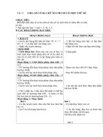 Tải Giáo án Toán lớp 3 bài 71: Chia số có ba chữ số cho số có một chữ số - Giáo án điện tử môn Toán lớp 3