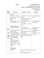 TUẦN 3 LỚP HỌCTHÂN YÊU CỦA BÉ