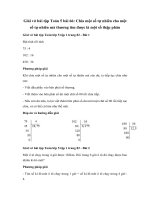 Bài 66: Chia một số tự nhiên cho một số tự nhiên mà thương tìm được là một số thập phân