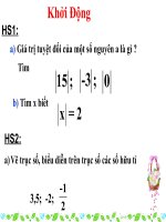 DS 7. tiet 4. Gia tri tuyet doi cua mot so huu ti Cong tru nhan chia so thap phan