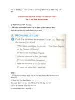 Unit 19: Which place would you like to visit?