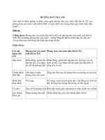 ĐÁP ÁN LỊCH SỬ 8 TUẦN 30,31,32