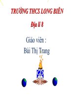 Bài 8:TÌNH HÌNH PHÁT TRIỂN KINH TẾ - XÃ HỘI  Ở CÁC NƯỚC CHÂU Á