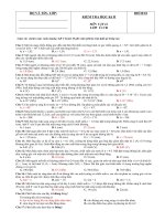 Download Đề kiểm tra HKII vật lý 11 cơ bản mã đề 358