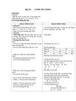 Tải Giáo án Toán lớp 3 bài 76: Luyện tập chung - Giáo án điện tử môn Toán lớp 3