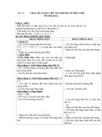 Tải Giáo án Toán lớp 3 bài 72: Chia số có ba chữ số cho số có một chữ số - Giáo án điện tử môn Toán lớp 3