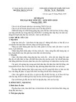 KẾ HOẠCH PHỤ ĐẠO HỌC SINH YẾU - KÉM MÔN GDCD NĂM HỌC 2020 - 2021