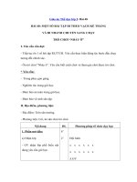 Tải Giáo án Thể dục lớp 2: Bài 48 - Ôn một số bài tập đi theo vạch kẻ thẳng và đi nhanh chuyển sang chạy. Trò chơi 