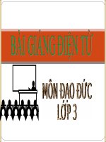 Đạo đức lớp 3 - Tuần 12: Tích cực tham gia việc lớp việc trường (T1) | Tiểu học Khương Mai