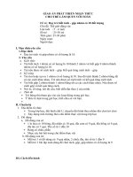 Giáo án LQ với toán: Dạy trẻ biết tách - gộp nhóm có 10 đối tượng