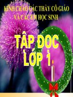 Tuần  26 Tập đọc: Cái Bống