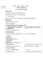 Tải Giáo án môn Kĩ thuật lớp 4 - Tuần 32 - Bài 17: Lắp ô tô tải (tiết 2)