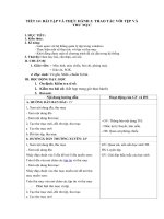 Tải Giáo án môn Tin học lớp 10 bài 14 - Bài tập và thực hành - Làm quen với tệp và thư mục