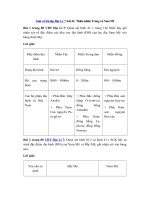 Tải Giải vở bài tập Địa Lý 7 bài 41 - Thiên nhiên Trung và Nam Mĩ