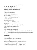 Tải Tóm tắt lý thuyết Sinh học 10 bài 7 - Tế bào nhân sơ