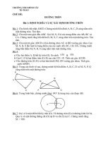 ôn tập toán  thcs bình tây