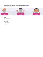 Tải Giải bài tập Family and Friends lớp 2 Unit 3: This is my nose! - Lesson three - Giải bài tập Family and Friends lớp 2 Unit 3
